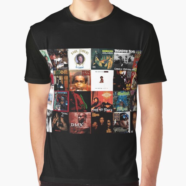 90's Hip Hop Graphic T-Shirt