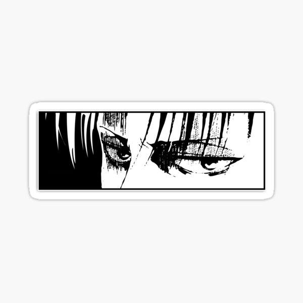 Levi Eyes Stickers for Sale