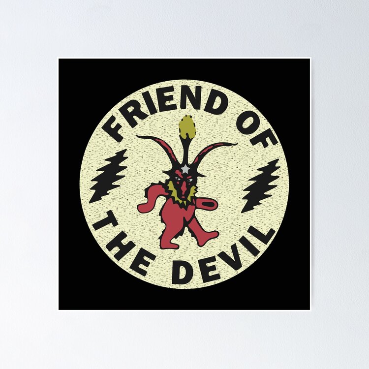 Friend of the Devil Sticker