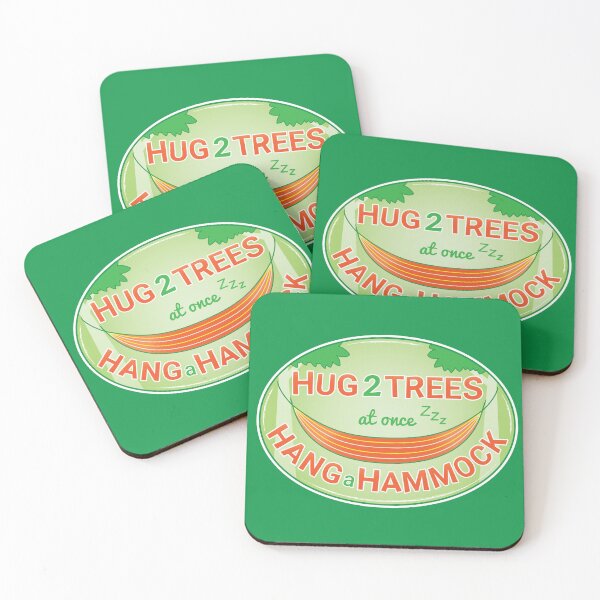 Item preview, Hug Two Trees at once, Hang a Hammock, Enjoy a Nap! designed and sold by Zoo-co.