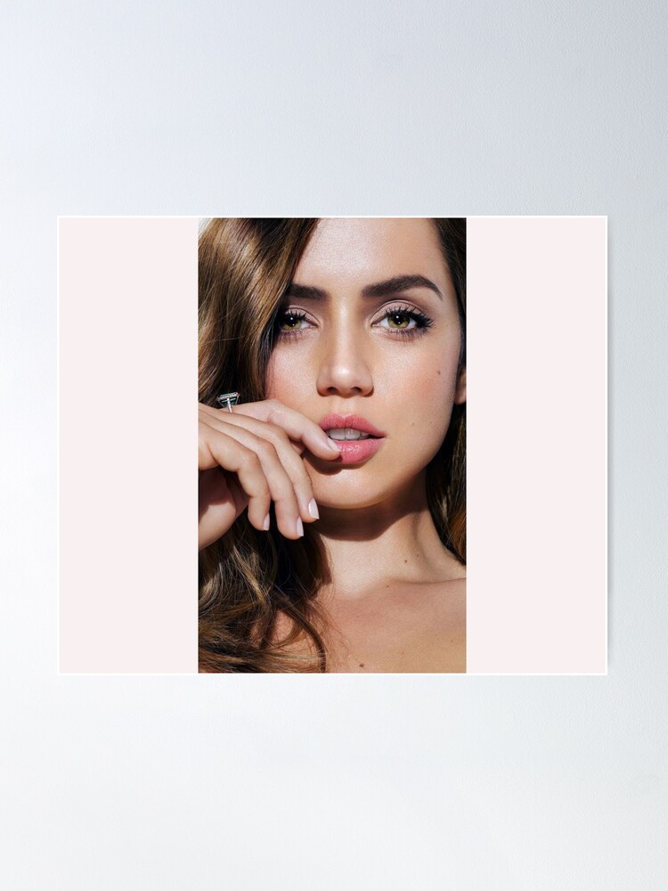 ana de armas art Poster by RemalSnour