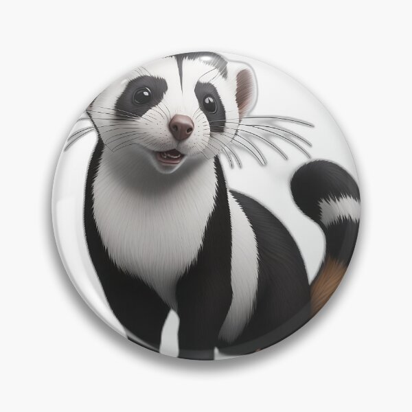 Item preview, Ferret in Happy Mood designed and sold by GloriousChoice.