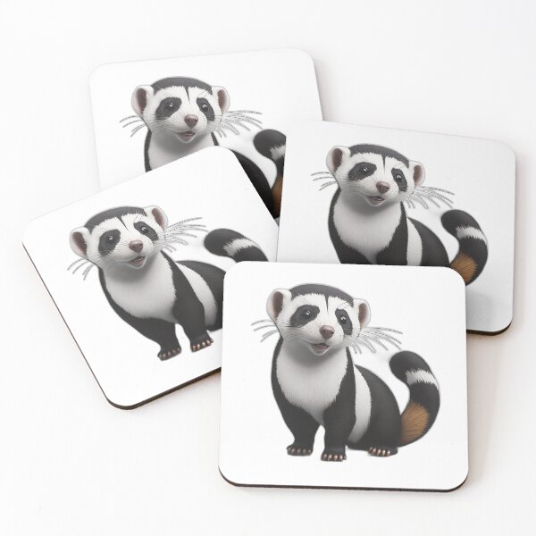 Item preview, Ferret in Happy Mood designed and sold by GloriousChoice.