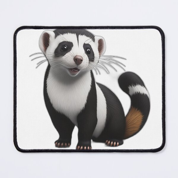Item preview, Ferret in Happy Mood designed and sold by GloriousChoice.