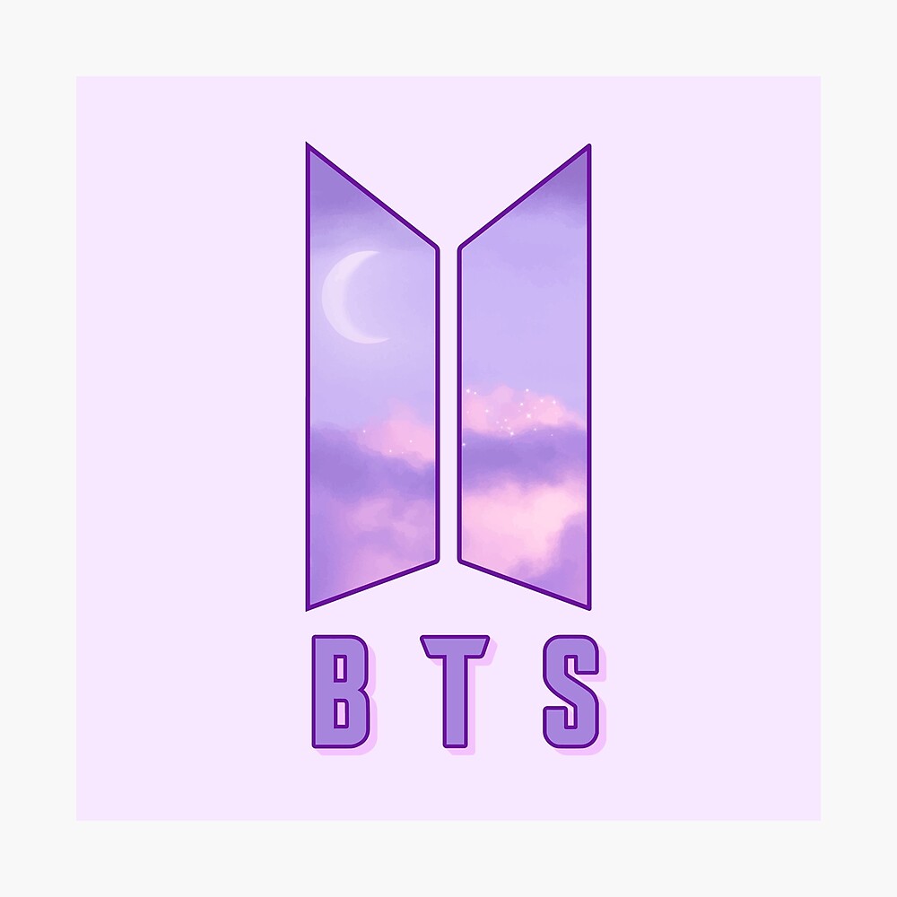 Bts Symbol, Purple Logo Wallpaper Download