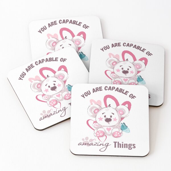 Item preview, You are capable | Cute Motivations | Cute Polar Bear designed and sold by Twinmommy Store.