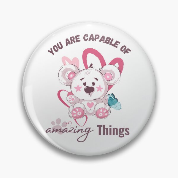 Item preview, You are capable | Cute Motivations | Cute Polar Bear designed and sold by Twinmommy Store.