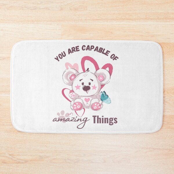 Item preview, You are capable | Cute Motivations | Cute Polar Bear designed and sold by Twinmommy Store.