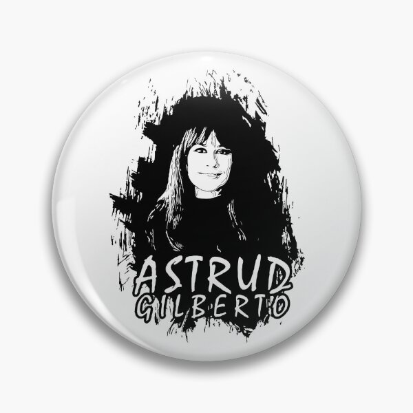 Item preview, Celebrating Astrud Gilberto -  Black and White Digital illustration design designed and sold by Color-Lab.