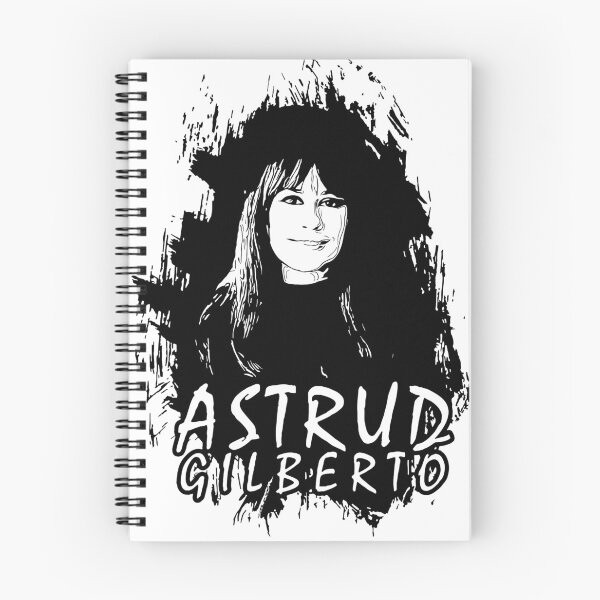 Item preview, Celebrating Astrud Gilberto -  Black and White Digital illustration design designed and sold by Color-Lab.