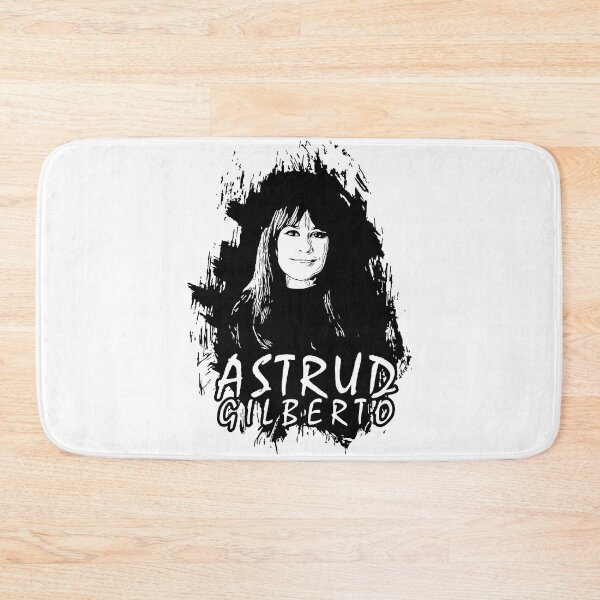 Item preview, Celebrating Astrud Gilberto -  Black and White Digital illustration design designed and sold by Color-Lab.