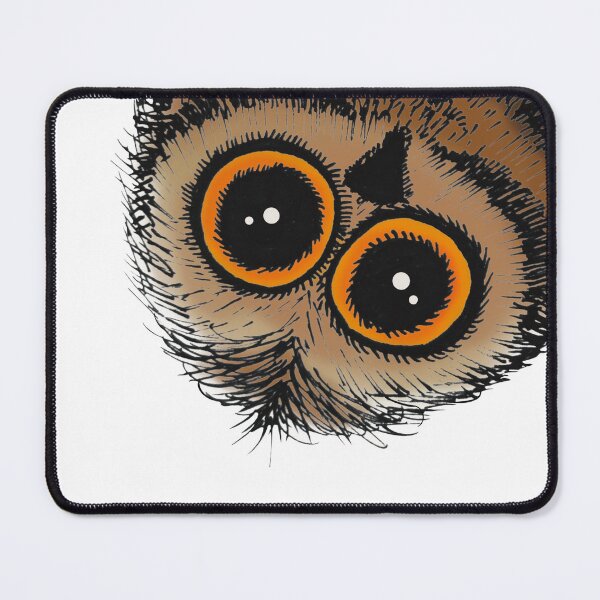 Item preview, Hoot the Owl dropping in to say "Hello" designed and sold by artbysarahallen.