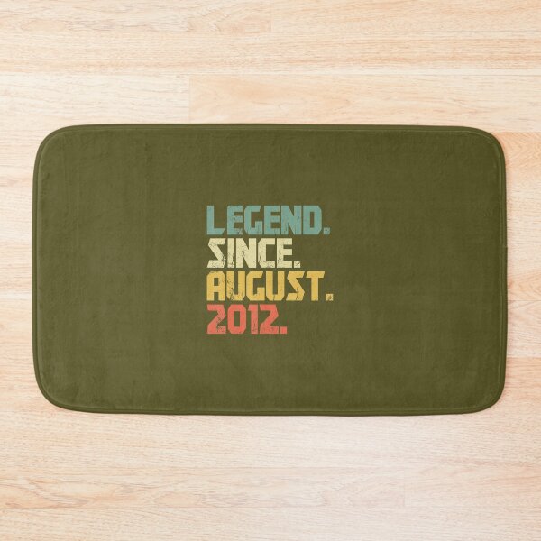 Item preview, Funny 10 Years old 	- Vintage Legend Since August 2012 	 	 designed and sold by mrvtrrwvpmi18.