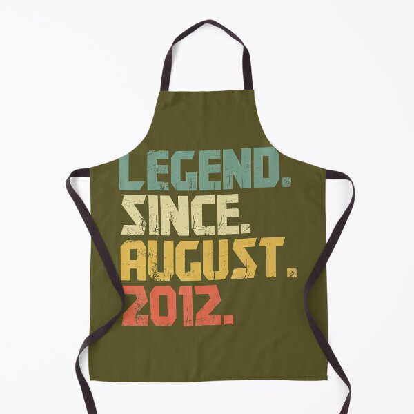 Item preview, Funny 10 Years old - Vintage Legend Since August 2012 designed and sold by mrvtrrwvpmi18.