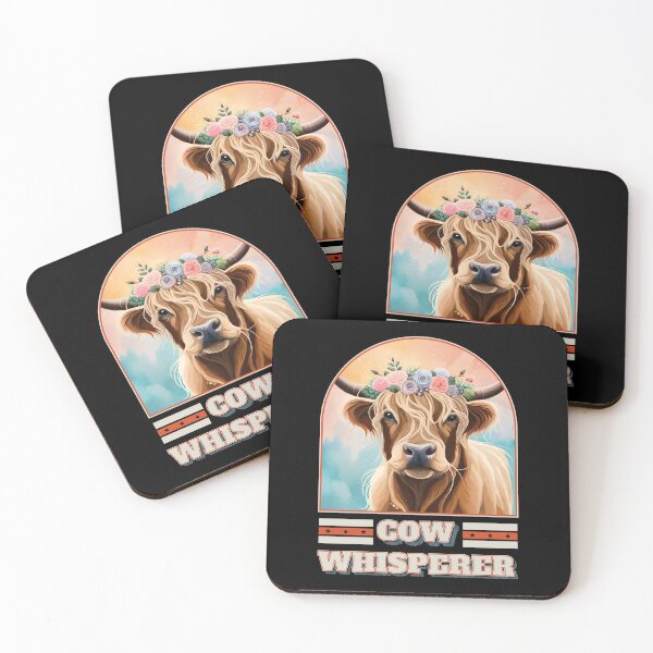Item preview, Cow Whisperer Scottish Highland Cattle Farm Life Country Quote ver17 designed and sold by thecatcouch.
