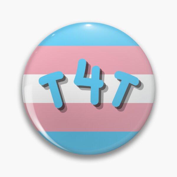 Item preview, T4T | Trans For Trans | Transgender | LGBTQ Pride | T4T designed and sold by Furia LGBTQ+ Accessories.
