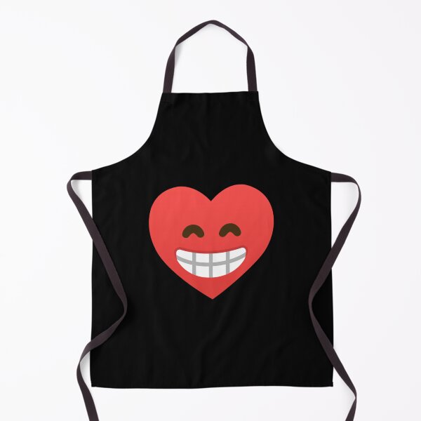 Item preview, Big Grin Red Heart Emoji designed and sold by ScrappyDesigns.