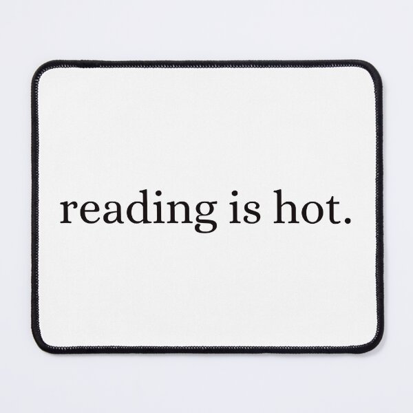 Item preview, Reading is hot designed and sold by Stuffspot.
