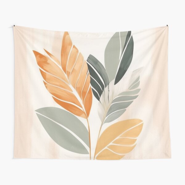 Item preview, Tropical Leaves - Boho Painting designed and sold by StudioRedKoala.