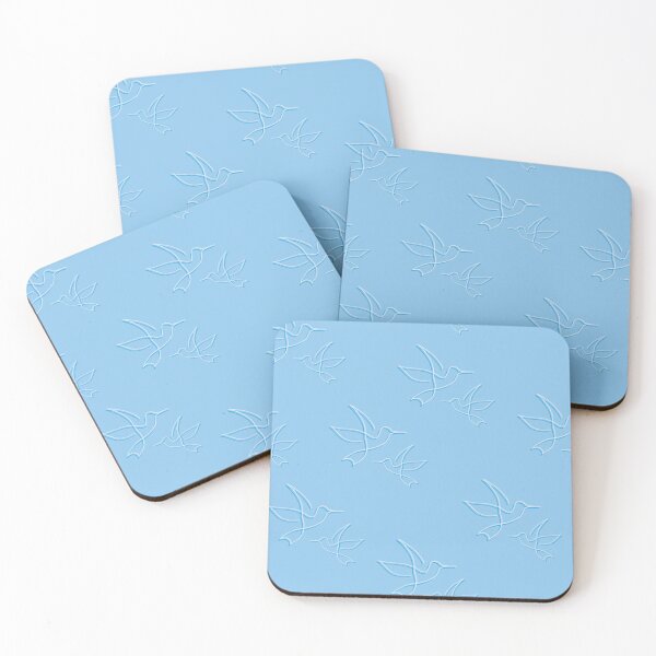 Item preview, Soaring Serenity - Simple Line Drawing Birds Pattern designed and sold by ysa-pattern.