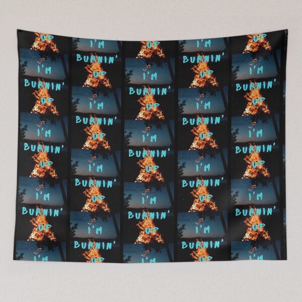 Item preview, I_m burnin_ up designed and sold by MockupMary.