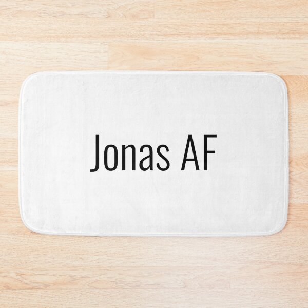 Item preview, Jonas AF designed and sold by MockupMary.