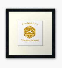 Eve the Warrior Framed Print
