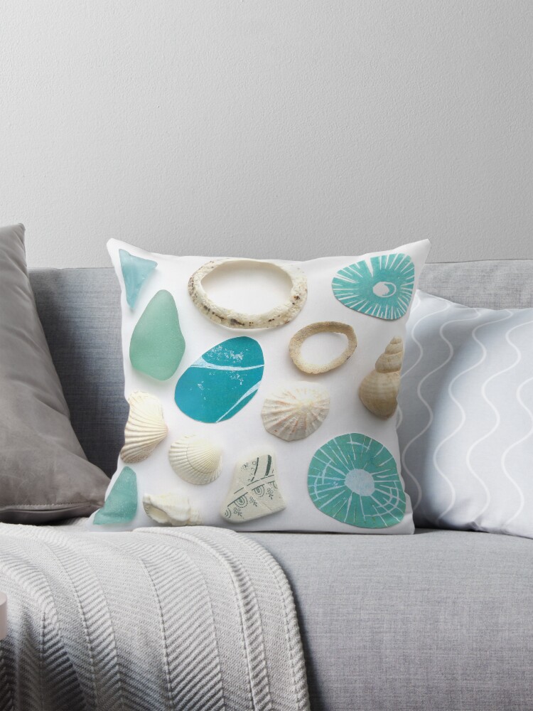 Item preview, Throw Pillow designed and sold by LisaLeQuelenec.