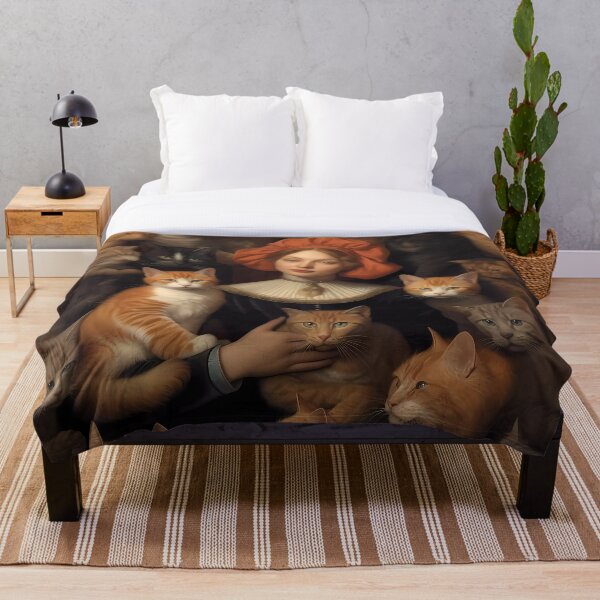 Item preview, Renaissance Cat Lady  designed and sold by KateAndersonLTD.