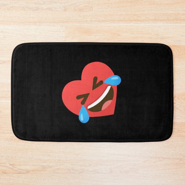 Item preview, Sideways Laughing Hard with Tears, LOL Red Heart Emoji designed and sold by ScrappyDesigns.
