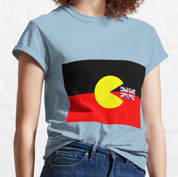 Australian Aboriginal Flag Classic T-Shirt