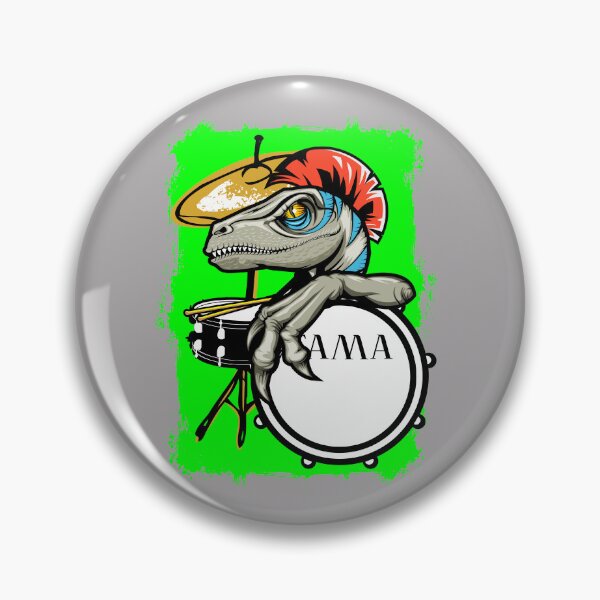Item preview, Dinosaur Drummer designed and sold by AMERICANCHEEZ.