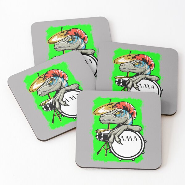 Item preview, Dinosaur Drummer designed and sold by AMERICANCHEEZ.