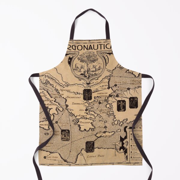 Item preview, Journey of Jason and the Argonauts Map designed and sold by moviemaniacs.