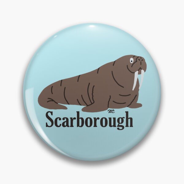 Item preview, Scarborough walrus designed and sold by GeoCreate.