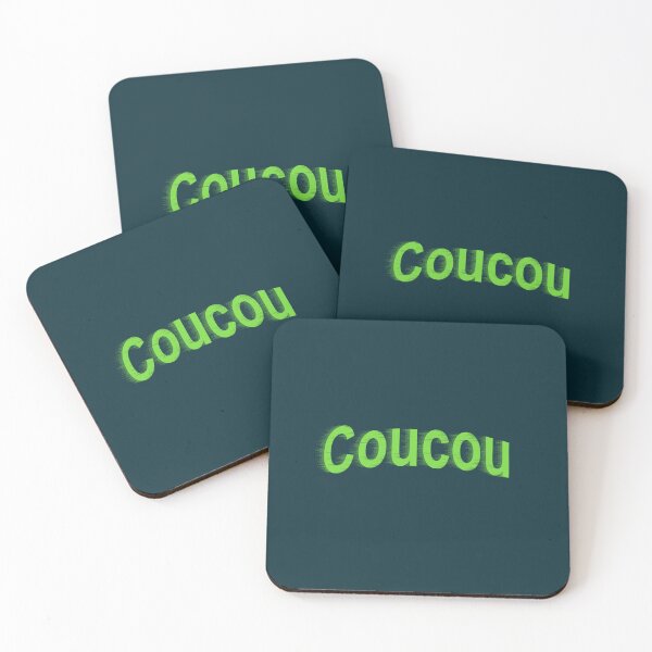 Item preview, Coucu - Hi in French designed and sold by lobodelnoir.