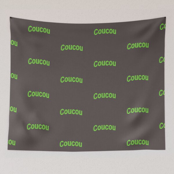 Item preview, Coucu - Hi in French designed and sold by lobodelnoir.