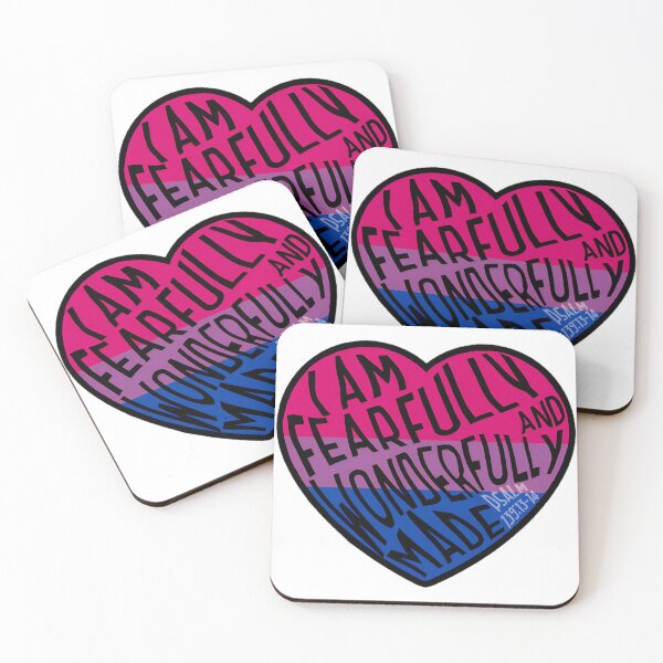 Item preview, Fearfully and wonderfully made - and bisexual! designed and sold by River-Blue-Art.