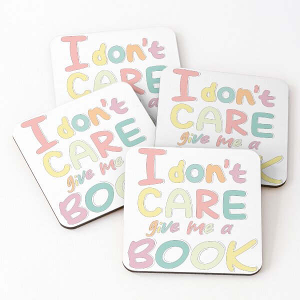 Item preview, I DON'T CARE GIVE ME A BOOK designed and sold by delff-art.