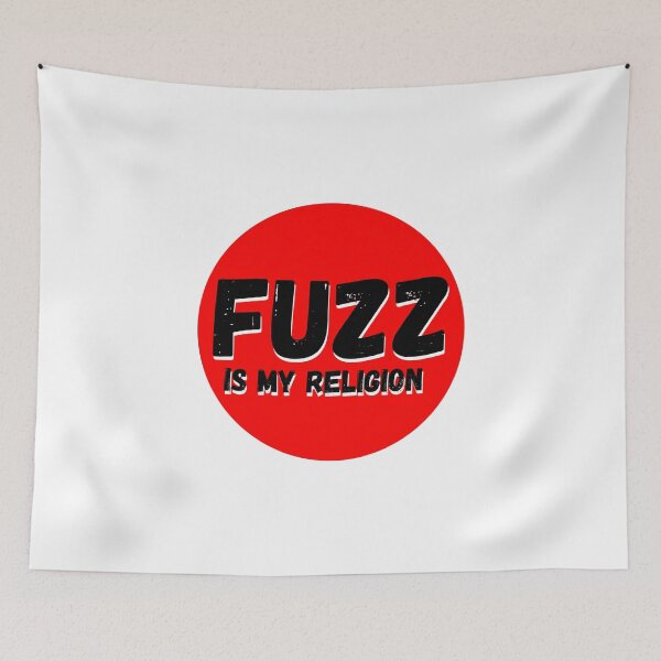 Item preview, I love fuzz statement t-shirt designed and sold by SketchyPedals.