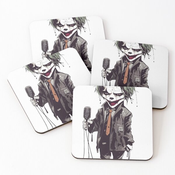 Item preview, Emo Joker of The Pack With A Microphone designed and sold by StickeryPickery.