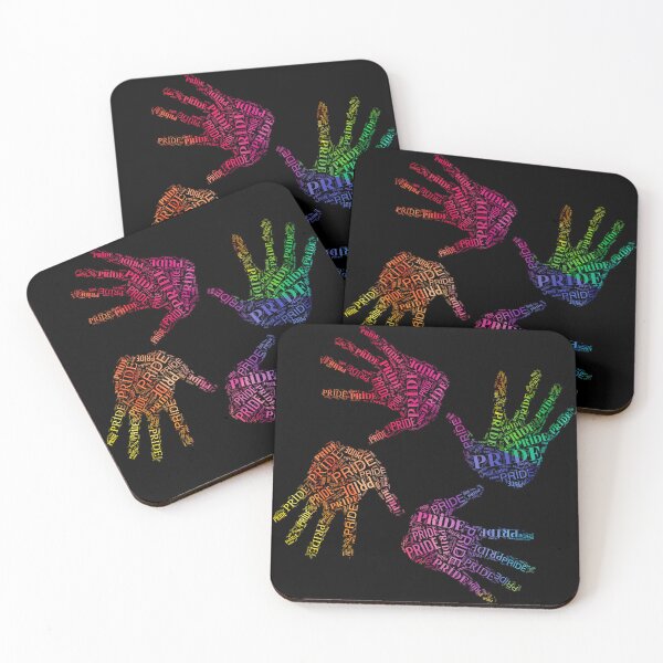 Item preview, Pride colorful hands  designed and sold by DeluxBee.