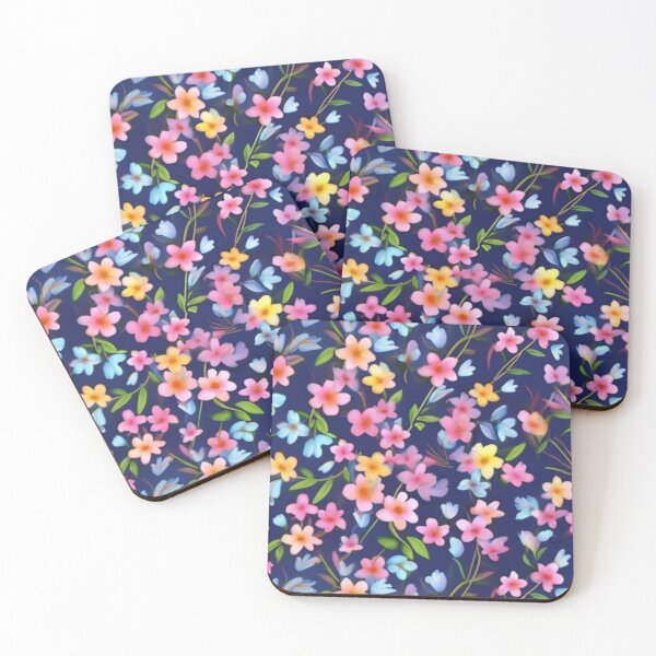 Artikelvorschau, Flower Power Seamless Pattern Print Type B entworfen und verkauft von Muangluang.