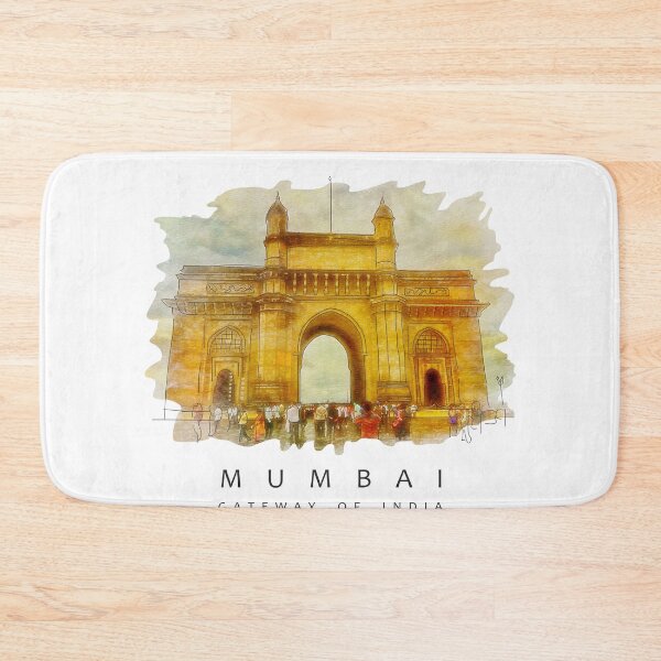 Item preview, Mumbai: Gateway of India in Watercolor Art designed and sold by ShubhankarK.