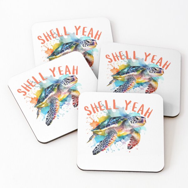 Item preview, Shell Yeah Turtle Image designed and sold by Eavance.