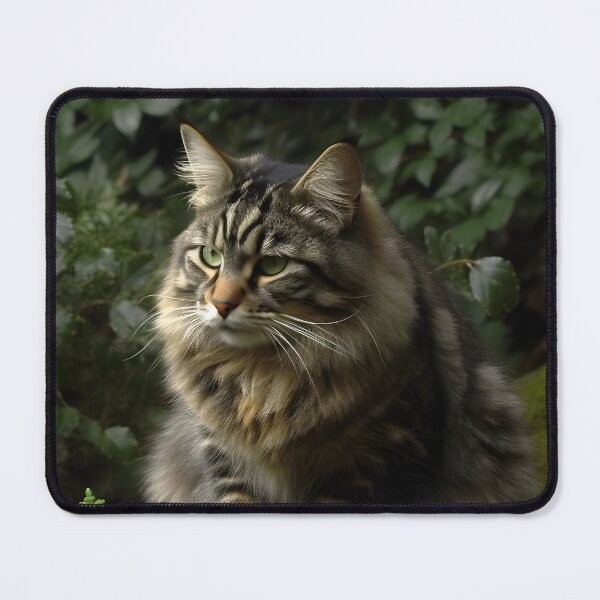 Item preview, Portrait of Longhaired Tabby designed and sold by Marvel Selke.
