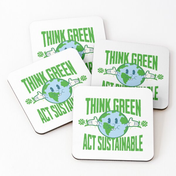 Item preview, Think Green Act Sustainable designed and sold by Saim776.