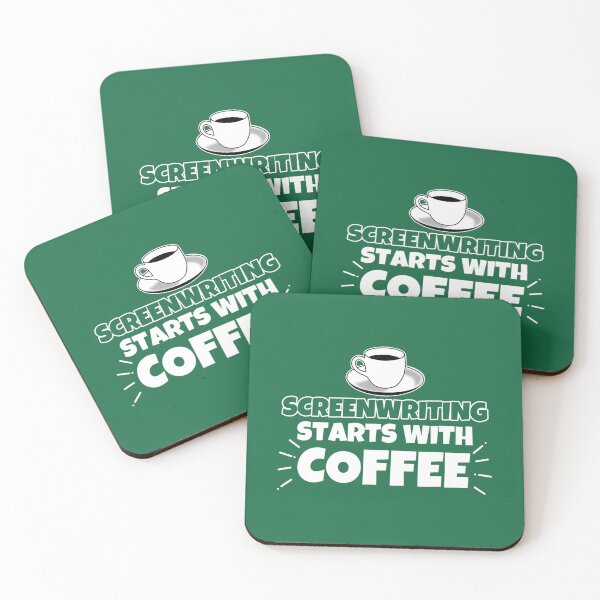 Item preview, Screenwriting starts with coffee funny 	 	 	 designed and sold by ninqpfqvfwc63.