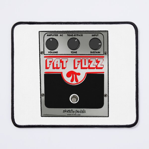 Item preview, Fat Fuzz Guitar Pedal - T-Shirt designed and sold by SketchyPedals.