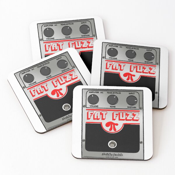 Item preview, Fat Fuzz Guitar Pedal - T-Shirt designed and sold by SketchyPedals.